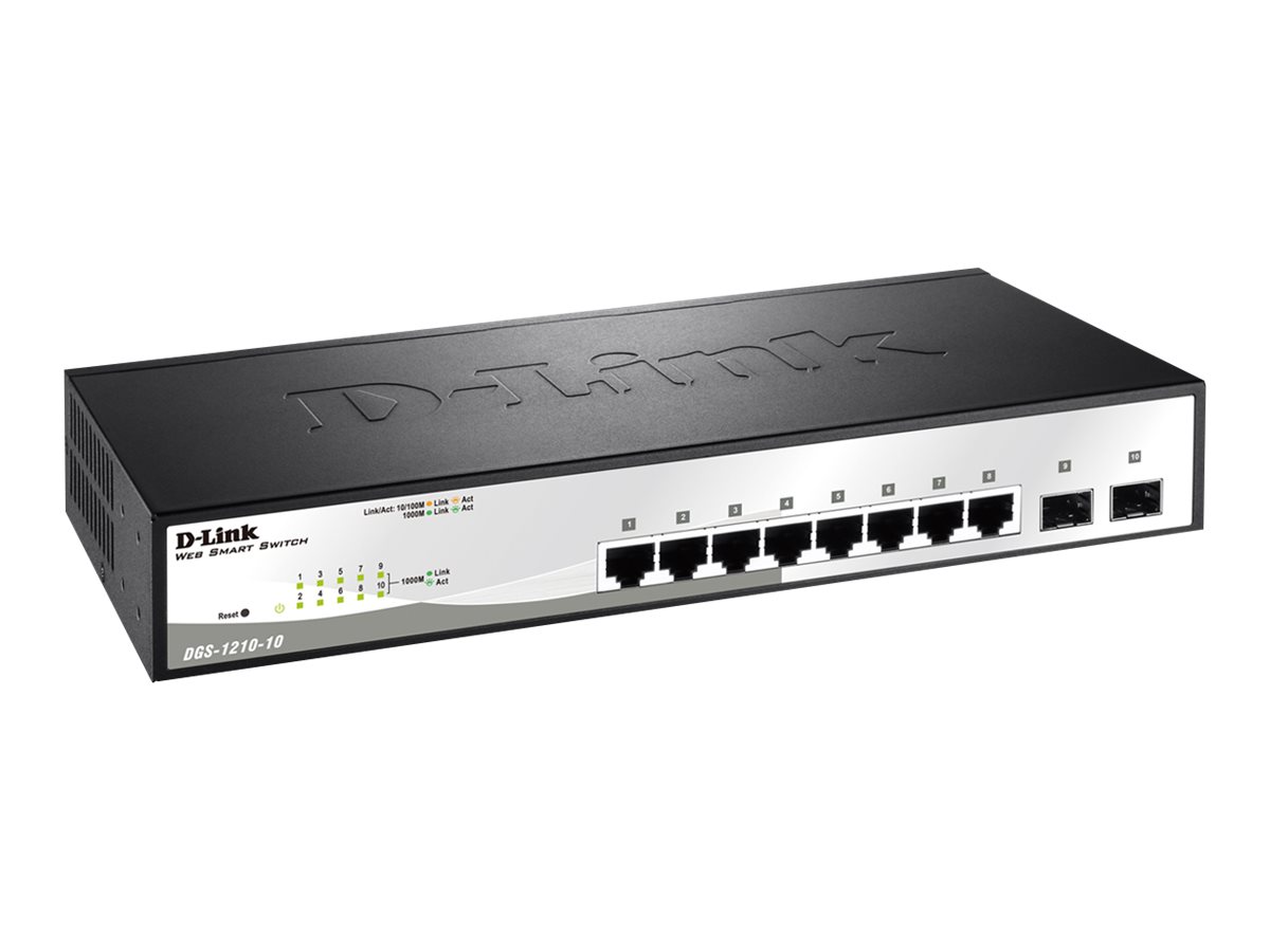 D Link Dgs 1210 10 Handbuch Deutsch D-Link Smart+ DGS-1210-10 - Switch - managed - necdis.de
